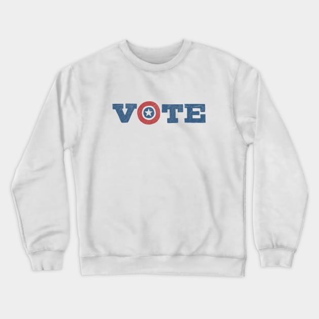 Vote Crewneck Sweatshirt by valentinahramov